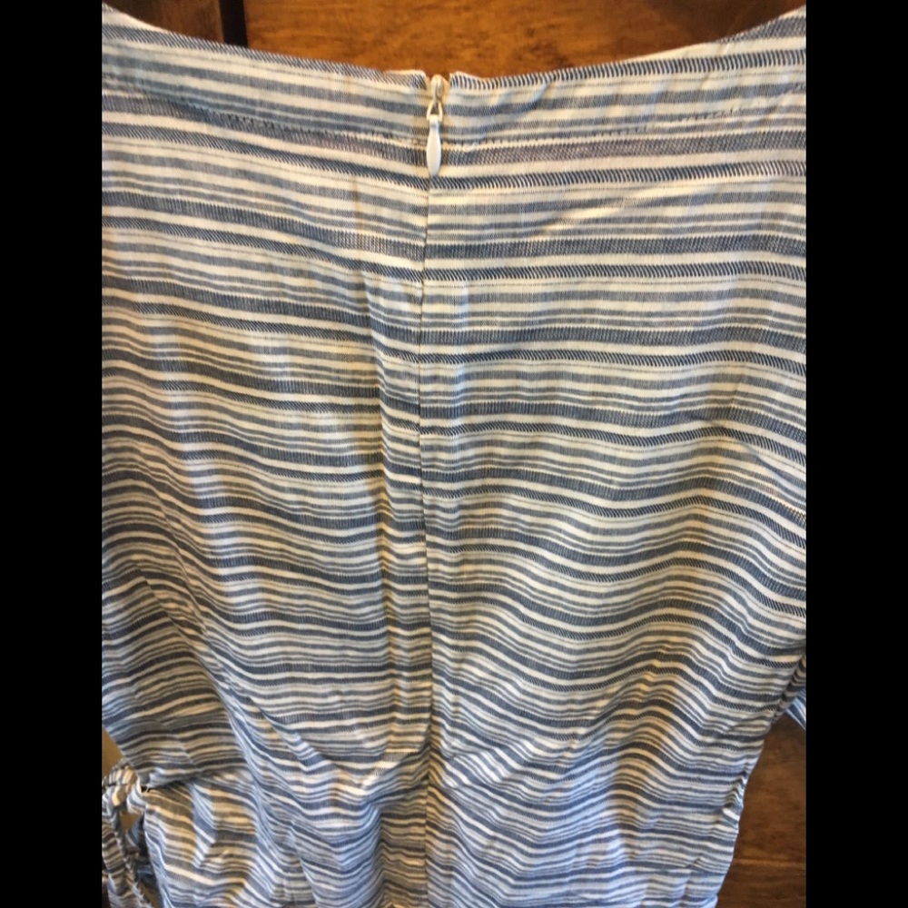 LUCKY BRAND APRON RUFFLE DRESS - Picture 7 of 8